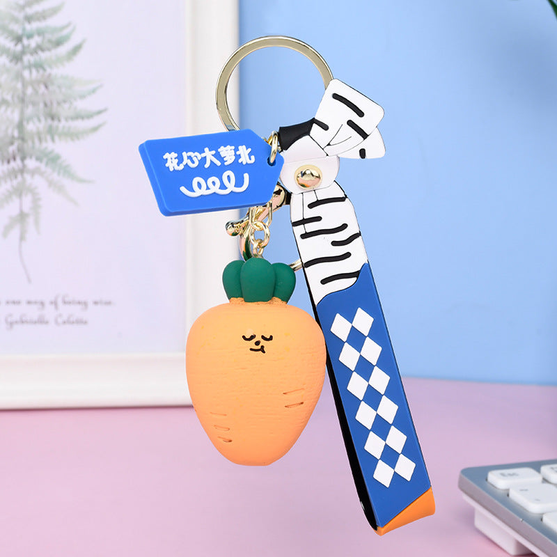 Wholesale PVC Niche Farm Series Key Pendant